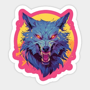 wolf Sticker